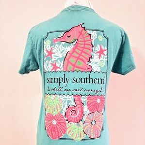 Simply Southern "Shell We Sail Away" Tee - Adult